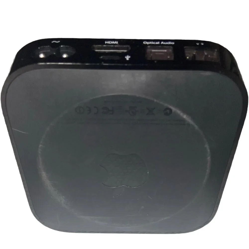 Apple TV 3rd Gen A1427 8GB 1080p HD Media Streamer Black Device Only WiFi HDMI
